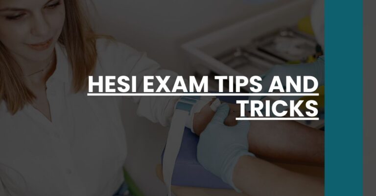 HESI Exam Tips and Tricks Feature Image