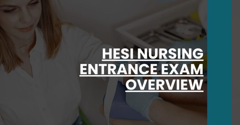 HESI Nursing Entrance Exam Overview Feature Image